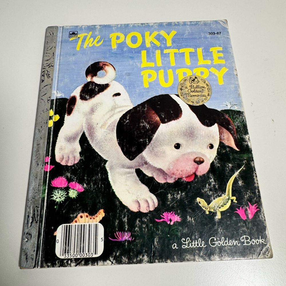The Poky Little Puppy Little Golden Book Billion Golden Memories Edition 303-87